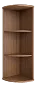 Стеллаж угловой средний