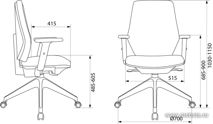 кресло CH-545L