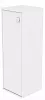Офисный шкаф узкий средний закрытый