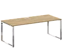 Стол руководителя на металлокаркасе