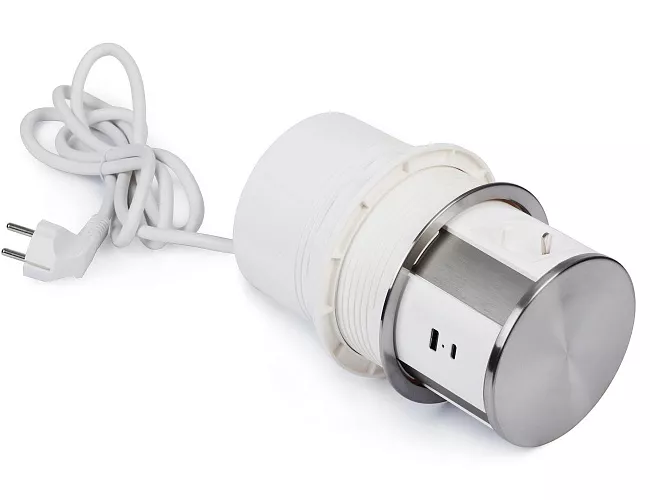 фото Розетка круглая G10703N-2AC