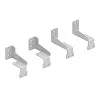 Комплект кронштейнов к арт.UCAHB6043 для столов bench гл.125см (крепление к балке)