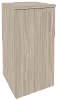 Офисный шкаф низкий узкий лев./прав. (1 низкий фасад ЛДСП)