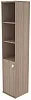 Офисный шкаф высокий узкий полузакрытый(Л/Пр)