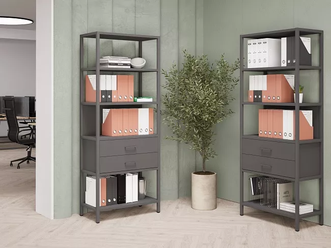 фото Cтеллажи Shelf Anthracite №2