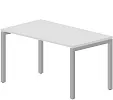 Стол рабочий на металлокаркасе (П-опоры)