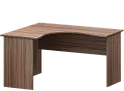 Письменный стол криволинейный, левый