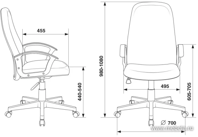 кресло CH-808LT