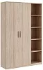 Гардероб с секцией, древесный
