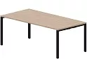 Стол письменный (меламиновый аутлет) на П-образном металлокаркасе Strike