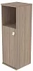 Офисный шкаф узкий средний полузакрытый