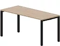 Стол письменный (2 громмета) на П-образном металлокаркасе Strike