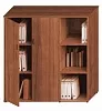 Офисный шкаф средний комбинированный