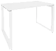 Стол письменный на О-образном металлокаркасе