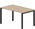 Стол письменный (2 громмета) на П-образном металлокаркасе Strike