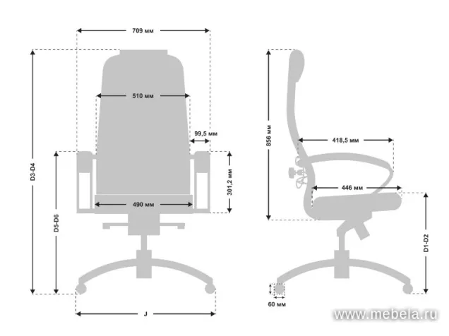 офисное кресло KL-1.04