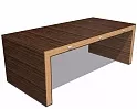 Офисный письменный стол для руководителя