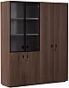 Офисный шкаф для документов с гардеробом