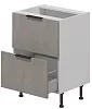 Шкаф кухонный напольный (2 ящика)