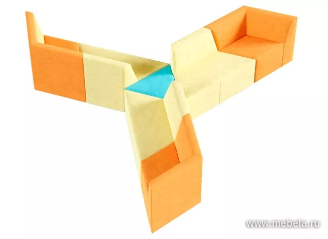 Офисный диван Оригами