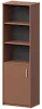 Офисный шкаф комбин. узк. открытый