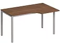 Стол письменный на П-образном металлокаркасе (правый)