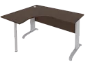 Стол эргономичный на металлокаркасе (левый)