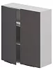 Шкаф кухонный навесной, полка 2 двери