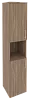 Офисный шкаф высокий узкий левый / правый