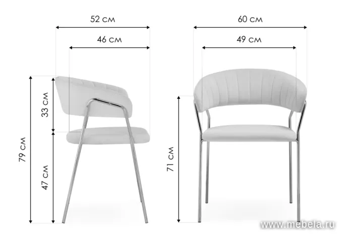 стул Камелия Голд