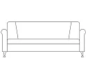 Трехместный диван