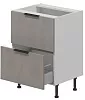 Шкаф кухонный напольный (2 ящика)
