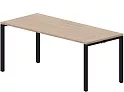 Стол письменный (меламиновый аутлет) на П-образном металлокаркасе Strike