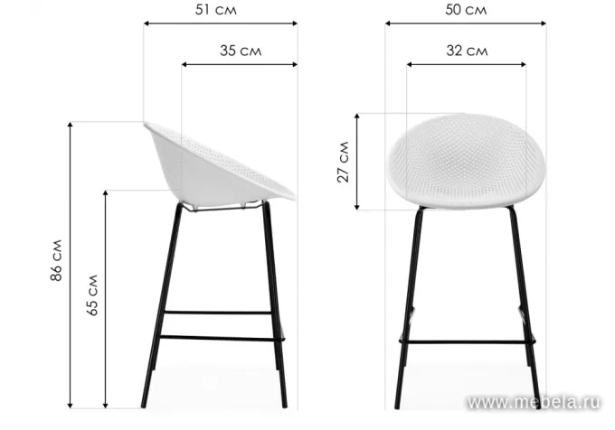 Барный стул Зета