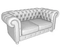 Диван двухместный