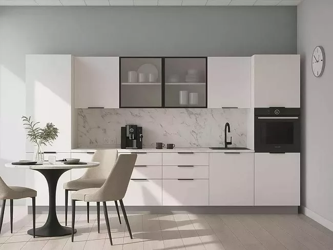 фото Кухня Вок Белый