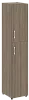 Офисный шкаф узкий закрытый Л/ПР