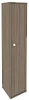 Офисный шкаф высокий узкий закрытый