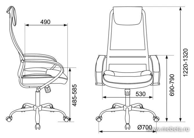 кресло CH-608SL