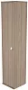 Офисный шкаф высокий узкий закрытый