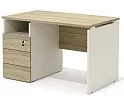 Стол рабочий с тумбой левый