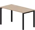 Стол письменный (2 громмета) на П-образном металлокаркасе Strike