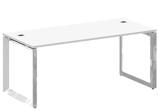 Стол руководителя на О-образном металлокаркасе