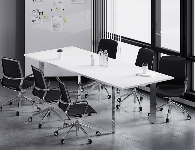 фото столы Оникс Люкс Белый