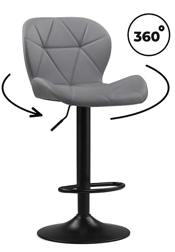 фото Барный стул Трио Блэк